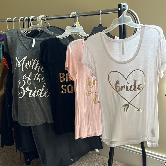 Bridal Squad Tribe Party T-Shirts - Picture 1 of 13